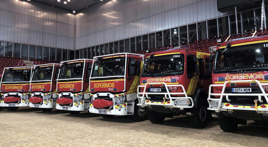 I VIGILI DEL FUOCO DI MADRID SCELGONO I VEICOLI RENAULT TRUCKS CON TRASMISSIONE AUTOMATICA ALLISON